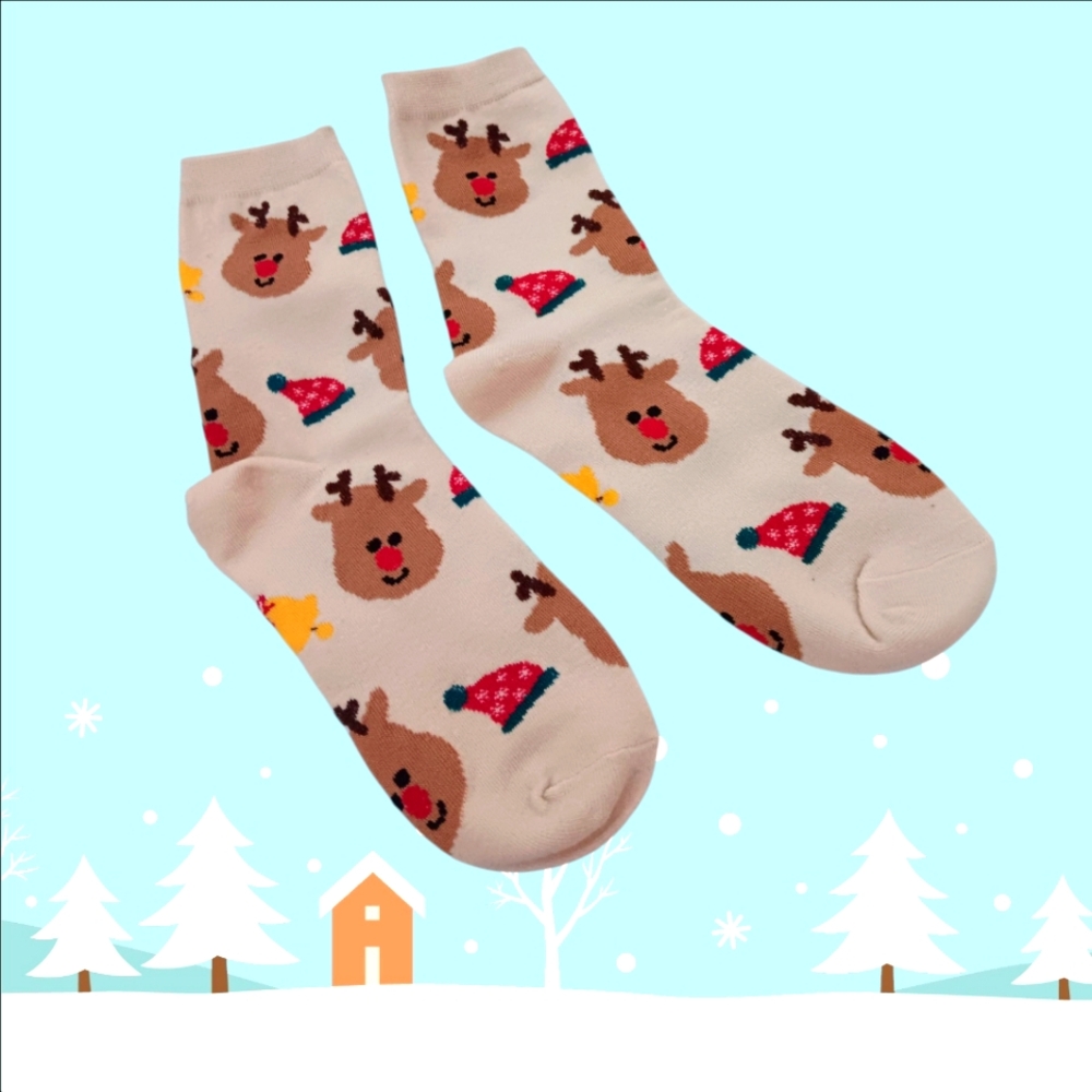 Reindeer Socks